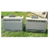 Two LP or Natural Gas Wall Heaters