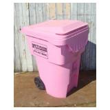 Very Large Pink Trash Bin #2