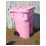 Very Large Pink Trash Bin #1