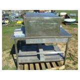 Stainless Steel Table with a Top