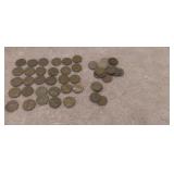 50 Wheat Pennies - E