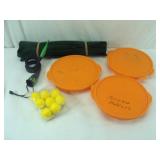 Three Orange Containers and Misc