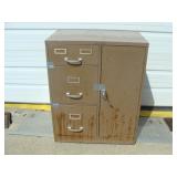 Tan Storage Cabinet