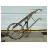 Cultivator with Bike Wheel