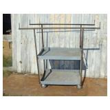 Gray Rolling Cart