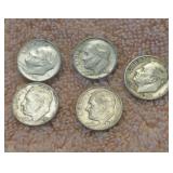 Five Silver Dimes