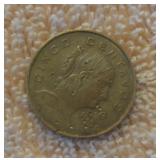 1959 Mexican 5 Centavos