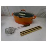 Orange RACHAEL RAY Roaster and More