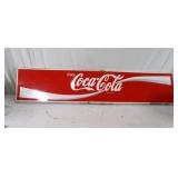 Three Sided Coke Metal Topper or Sign