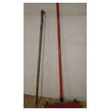 Broom and Heavy Bar