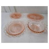Pink Depression Glass