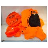Full WALLS XL Suit - Orange and Caps