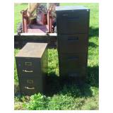 Two File Cabinets
