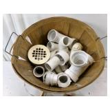 Basket of PVC Fittings
