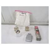 Five Flour Sack Towels, Lighters