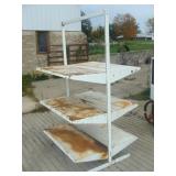 Large White Shelving Unit