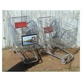 Two  Shopping Carts