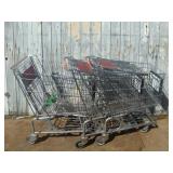 Three Shopping Carts