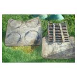 Two Wood Based Tree Stands