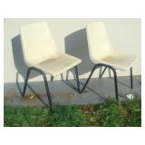Two Poly Chairs