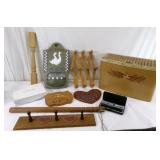 Wooden Racks, Nano and Box