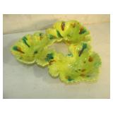 Vintage Tri Leaf Dish - Has a nic