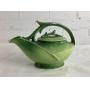 10.5x7.5" Green McCoy Teapot