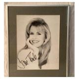 Jane Fonda autographed framed picture