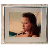 Reese Witherspoon autographed framed picture