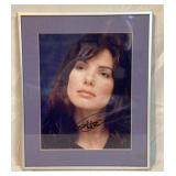 Sandra Bullock framed autograph picture