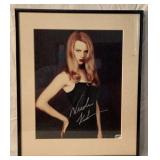 Nicole Kidman autographed framed picture