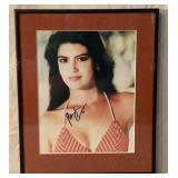Phoebe Cates autographed framed picture