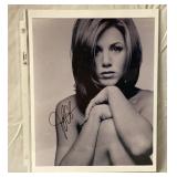 Jennifer Aniston autographed 11 x 9 photo
