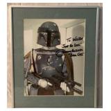 Jimmy Bolloch boba Fett autograph picture