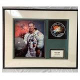 Jim Lovell astronaut Apollo 13 autographed display