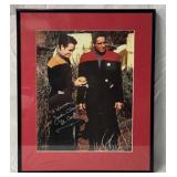 Josh Clark, Star Trek autographed framed photo