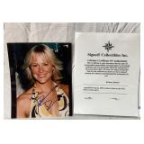 Brittany Daniels autographed 8 x 10 with CERT