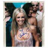 Britney Spears autographed 8 x 10 photo