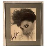Connie Sellecca autographed framed picture