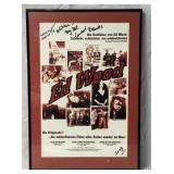 Conrad Brooks autographed Movie poster