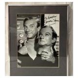 Jonathan Harris autographed framed photo