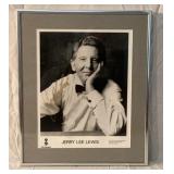 Jerry Lee Lewis autographed picture