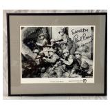 Paul Picerni to hell and back autographed photo