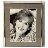 Linda Blair autographed framed photo