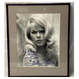 Stella Stevens autographed framed photo