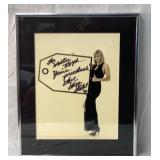 Lisa Stahl autographed framed photo