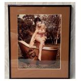 Yvonne Craig autographed framed photo