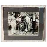 Lucy and Desi signed framed photo