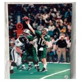 Chad Pennington Marshall autographed 8 x 10