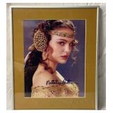 Natalie Portman autographed framed photo